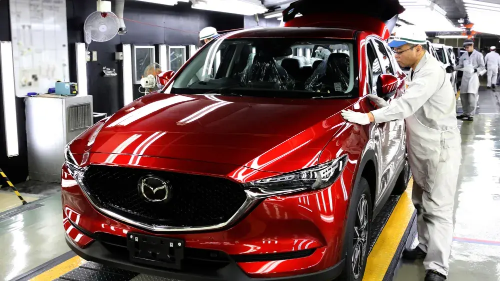 Mazda production